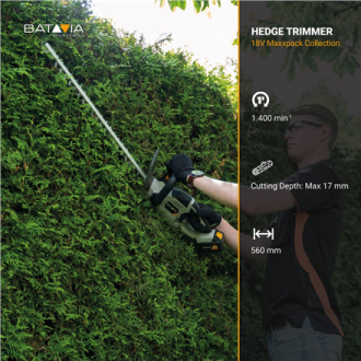 Batavia B.V. 18V Cordless Hedge Trimmer 560mm | Trimmer
