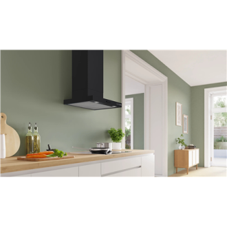 Bosch DWB65CC60 | Hood | Wall mounted | Energy efficiency class B | Width 59.8 cm | Mechanical | 594 m /h | Matte black | LED Bosch DWB65CC60 | Hood | Wall mounted | Energy efficiency class B | Width 59.8 cm | Mechanical | 594 m /h | Matte black | LED