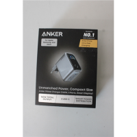 SALE OUT. Anker Prime Charger, 3 Ports, Silver | Anker Prime Charger, 3 Ports, 160W, Silver | UNPACKED, MISSING INNER PACKAGING