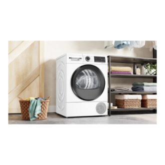 Bosch Dryer Machine | WQG2420PSN | Energy efficiency class A++ | Front loading | 9 kg | Heat pump | LED | Depth 61.3 cm | White Bosch Dryer Machine | WQG2420PSN | Energy efficiency class A++ | Front loading | 9 kg | Heat pump | LED | Depth 61.3 cm | White