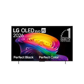 LG OLED 4K evo AI C6 TV | OLED42C61LA | 42 | Smart TV | webOS | UHD | Black