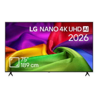 LG NANO 4K AI TV | 75NU800B3LA | 75 | Smart TV | webOS | UHD | Black LG NANO 4K AI TV | 75NU800B3LA | 75 | Smart TV | webOS | UHD | Black