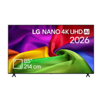 LG NANO 4K AI TV | 85NU800B3LA | 85 | Smart TV | webOS | UHD | Black LG NANO 4K AI TV | 85NU800B3LA | 85 | Smart TV | webOS | UHD | Black
