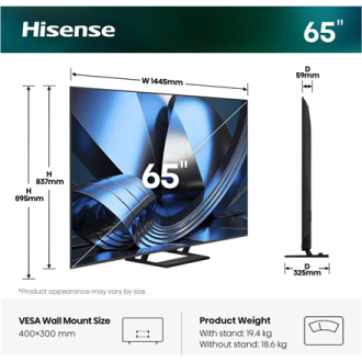 Hisense ULED MiniLED TV | 65U7SE | 65