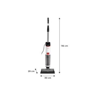 Polti Corded Steam Cleaner | RollySteam WD10 | Power 750 W | Water tank capacity 0.6 L | White/Black