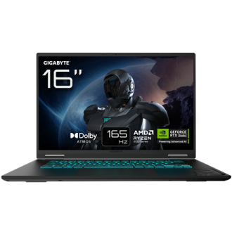 Gigabyte A16 GAMING 3VHK3EEC93SH | Black Steel | 16 Gigabyte A16 GAMING 3VHK3EEC93SH | Black Steel | 16