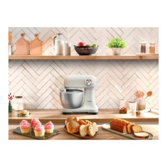 TEFAL QB140AF0 Bake Easy | Kitchen Machine | 500 W | Number of speeds 12 | Bowl capacity 3.5 L | Beige