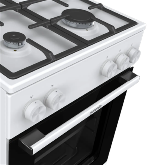 Gorenje GG5A10WFFM | Cooker | Hob type Gas | Oven type Gas | White | Width 50 cm | Depth 59.4 cm | Grilling | 70 L