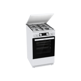 Gorenje GK5C42WF-B | Cooker | Hob type Gas | Oven type Electric | White | Width 50 cm | Depth 59.4 cm | Grilling | Energy effici Gorenje GK5C42WF-B | Cooker | Hob type Gas | Oven type Electric | White | Width 50 cm | Depth 59.4 cm | Grilling | Energy effici