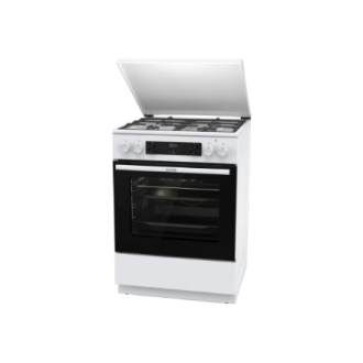 Gorenje GK6C5WF | Cooker | Hob type Gas | Oven type Electric | White | Width 60 cm | Depth 60 cm | Grilling | Energy efficiency Gorenje GK6C5WF | Cooker | Hob type Gas | Oven type Electric | White | Width 60 cm | Depth 60 cm | Grilling | Energy efficiency