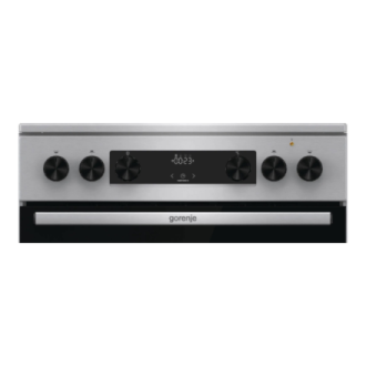 Gorenje GECS6C70XC | Cooker | Hob type Ceramic | Oven type Electric | Stainless steel | Width 60 cm | Depth 60 cm | Grilling | E Gorenje GECS6C70XC | Cooker | Hob type Ceramic | Oven type Electric | Stainless steel | Width 60 cm | Depth 60 cm | Grilling | E