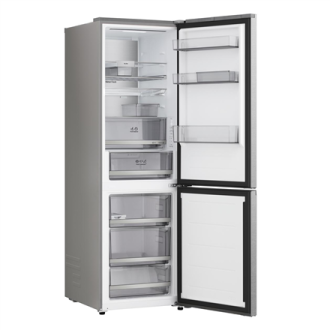 LG Refrigerator | GBBS716CMB | Energy efficiency class C | Free standing | Height 186 cm | Combi | Fridge net capacity 220 L | F
