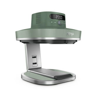 NINJA 5-in-1 XL Glass Air Fryer | AS090EUGN Crispi Pro | Power 2050 W | Capacity 5.7 L | Moss Green
