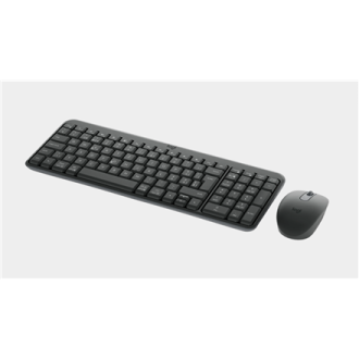 Logitech MK250 | Keyboard and Mouse Set | Wireless | Mouse included | Batteries included | Bluetooth | US International | Graphi