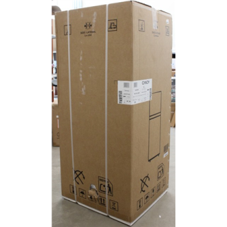 SALE OUT. Candy CDH1S313EW Refrigerator, E, Free standing, Double door, Height 114 cm, Fridge net 89 L, Freezer net 28 L, White 