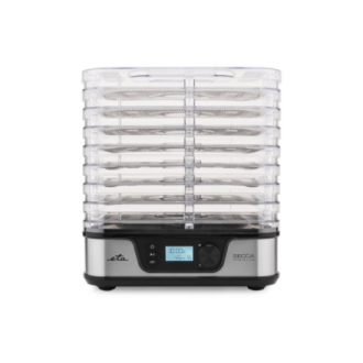 ETA Food dryer | ETA930190000 Secca Premium | Power 380 W | Number of trays 8 | Temperature control | Integrated timer | Silver ETA Food dryer | ETA930190000 Secca Premium | Power 380 W | Number of trays 8 | Temperature control | Integrated timer | Silver