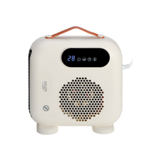 Adler LED Fan Heater with Remote Control | AD 7756 | Fan heater | 2000 W | Beige | IPX0 Adler LED Fan Heater with Remote Control | AD 7756 | Fan heater | 2000 W | Beige | IPX0