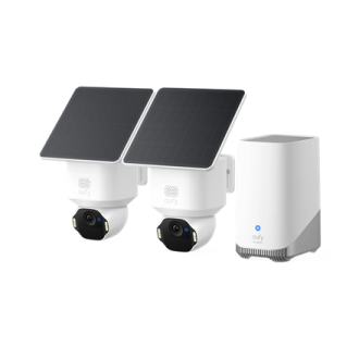 Anker Eufy SoloCam E42 2-Cam Kit (HomeBase 3) | 8 MP | F/1.6 | IP65 | Micro SD, Max. 128 GB Anker Eufy SoloCam E42 2-Cam Kit (HomeBase 3) | 8 MP | F/1.6 | IP65 | Micro SD, Max. 128 GB