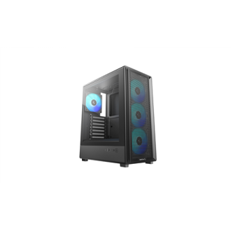 Deepcool Case | CC550 4F | Mid Tower | ATX PS2 (maximum length: 180 mm) | Black Deepcool Case | CC550 4F | Mid Tower | ATX PS2 (maximum length: 180 mm) | Black