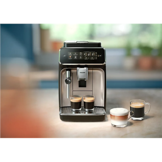 Philips Espresso Coffee Maker | EP3326/90 Series 3300 | Pump pressure 15 bar | Built-in milk frother | Fully Automatic | Black C
