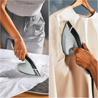 TEFAL 2-in-1 Vertical Steam Iron | JF4031E0 | Handheld | 1550-1850 W | 1 L | 35 g/min | Green/Black TEFAL 2-in-1 Vertical Steam Iron | JF4031E0 | Handheld | 1550-1850 W | 1 L | 35 g/min | Green/Black