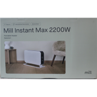 SALE OUT. Mill CO2200MECMAX 2200W Convection Heater, Mechanical thermostat, Wire heating element, White | Mill Heater | CO2200ME SALE OUT. Mill CO2200MECMAX 2200W Convection Heater, Mechanical thermostat, Wire heating element, White | Mill Heater | CO2200ME
