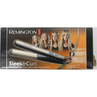 SALE OUT. | Remington Hair Straightener | S6500 Sleek & Curl | Warranty 24 month(s) | Ceramic heating system | Display Yes | Tem
