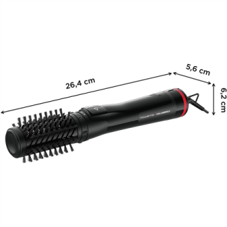 Rowenta Activ Keratin and Shine Hair Brush | x Karl Lagerfeld CF952LF0 | Ion conditioning | Number of heating levels 2 | 1000 W 
