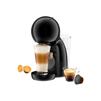 Delonghi | Coffee Maker | EDG110.AB Piccolo XS | Pump pressure 15 bar | Capsule | Black | 1400 W Delonghi | Coffee Maker | EDG110.AB Piccolo XS | Pump pressure 15 bar | Capsule | Black | 1400 W