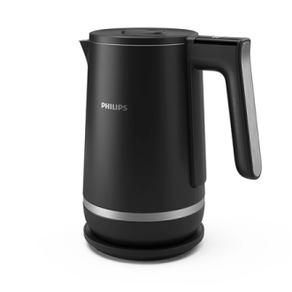 Philips | Double-walled Kettle | HD9396/90 7000 series | Electric | 2200 W | 1.7 L | Metal | 360 rotational base | Black Philips | Double-walled Kettle | HD9396/90 7000 series | Electric | 2200 W | 1.7 L | Metal | 360 rotational base | Black