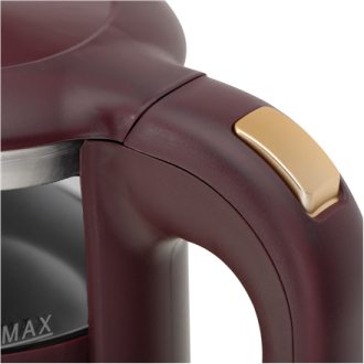 Adler Kettle with LED Display | AD 1305 | Electric | 2200 W | 1.7 L | Plastic | 360 rotational base | Burgundy Adler Kettle with LED Display | AD 1305 | Electric | 2200 W | 1.7 L | Plastic | 360 rotational base | Burgundy