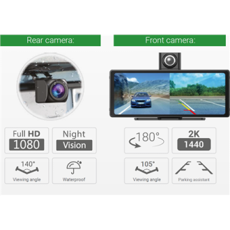 Navitel Smart Car Device | DS1020 DVR | Wi-Fi | Bluetooth
