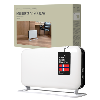 Mill | Heater | SG2000MEC | Convection Heater | 2000 W | Number of power levels 3 | Suitable for rooms up to 5-20 m | White | N/