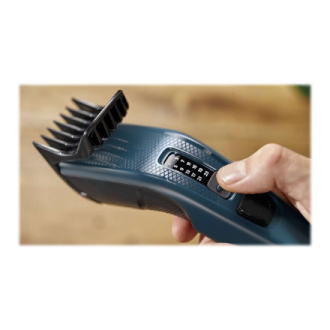 Philips | Hair clipper | HC3505/15 | Corded | Number of length steps 13 | Step precise 2 mm | Black/Blue Philips | Hair clipper | HC3505/15 | Corded | Number of length steps 13 | Step precise 2 mm | Black/Blue