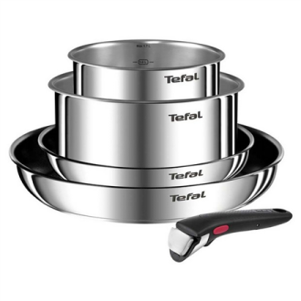 TEFAL | Ingenio Emotion 5-piece Set | L897S574 | Frying | Diameter 16/20/22/28 cm | Suitable for induction hob | Removable handl