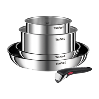 TEFAL | Ingenio Emotion 5-piece Set | L897S574 | Frying | Diameter 16/20/22/28 cm | Suitable for induction hob | Removable handl