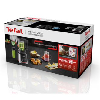 TEFAL | Blender | Infiny Mix+ BL91HD31 | Tabletop | 1600 W | Jar material Tritan | Jar capacity 2.6 L | Ice crushing | Stainless TEFAL | Blender | Infiny Mix+ BL91HD31 | Tabletop | 1600 W | Jar material Tritan | Jar capacity 2.6 L | Ice crushing | Stainless