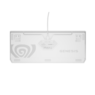 Genesis | THOR 230 | Mechanical Gaming Keyboard | Wireless | US | Outemu Red | White