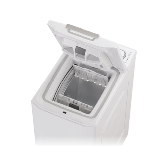 Candy | Washing Machine | TCA284TM5-S | Energy efficiency class A | Top loading | Washing capacity 8 kg | 1200 RPM | Depth 60 cm