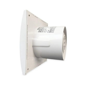 Blaugerg Fan | Sileo 125 | Extractor Fan | Diameter 12.5 cm | Number of speeds 1 | White