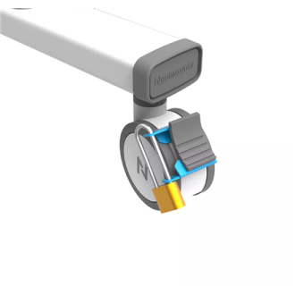 Neomounts ABL-875 Wheel lock for trolleys suitable for FL55-875BL1/WH1, FL50S-825BL1/WH1, FL50-525/575BL1/WH1 Neomounts ABL-875 Wheel lock for trolleys suitable for FL55-875BL1/WH1, FL50S-825BL1/WH1, FL50-525/575BL1/WH1