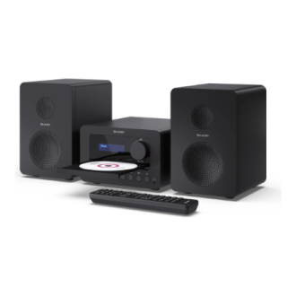 Sharp TOKYO FM Hi-Fi Micro System | XL-B514(BK) | AUX in | Bluetooth | CD player | FM radio
