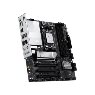 MSI PRO B850M-P WIFI | Processor family AMD B850 | Processor socket AM5 | DDR5 | Supported hard disk drive interfaces SATA, M.2 