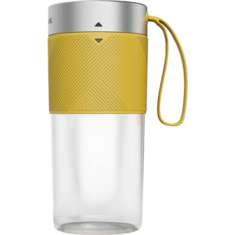 TEFAL | Blender | BL1C0230 LightMix On the Go | Tabletop | Jar material Tritan | Jar capacity 0.3 L | Yellow/Transparent TEFAL | Blender | BL1C0230 LightMix On the Go | Tabletop | Jar material Tritan | Jar capacity 0.3 L | Yellow/Transparent