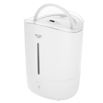 Adler Humidifier | AD 7971 | 30 W | Water tank capacity 5 L | Ultrasonic | Humidification capacity 100-250 ml/hr | White Adler Humidifier | AD 7971 | 30 W | Water tank capacity 5 L | Ultrasonic | Humidification capacity 100-250 ml/hr | White
