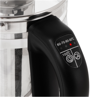 Adler | Kettle | AD 1299 | Electric | 2200 W | 1.5 L | Glass | 360 rotational base | Black Adler | Kettle | AD 1299 | Electric | 2200 W | 1.5 L | Glass | 360 rotational base | Black