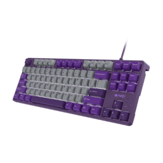 Fury | Kanabo K2 | Gaming Keyboard | Wired | US | Linear | Gray/Purple