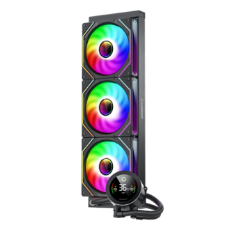Gamemax CPU Liquid Cooler | ICEBURG 360 DIGITAL BK | Black