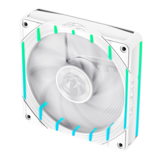 Gamemax Case Fan | TORNADO T12 ARGB-RW | White Gamemax Case Fan | TORNADO T12 ARGB-RW | White