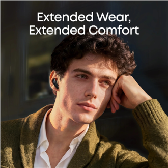 Anker Soundcore True Wireless Earphones | Liberty Buds | Bluetooth | Semi-in-ear | Microphone | Black | Noise canceling | Noise 